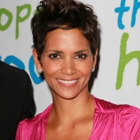 Short Messy Haircut from Halle Berry