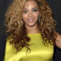 Beyonce Knowles Curly Hairstyles