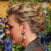 Charlene Wittstock Intricate Textured Updo Hairstyles 2013