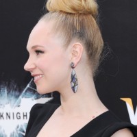 2013 Classic Bun Updo Hairstyle for women