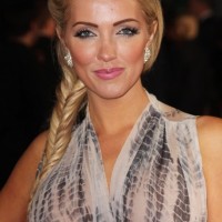 Fish Bone Braid for Long Hair - Formal Updo Hairstyle With Braid