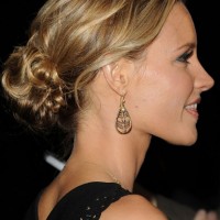 The Most Popular Messy Wavy Updo Recently