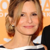 2013 Hairstyles for Prom: Kyra Sedgwick Loose Casual Updo for Prom