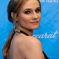 Low Ponytail Hairstyle for Fine Hair