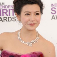 Michelle Chen Hairstyles - Chinese Braided Updo Hairstyle