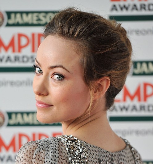 Classic French Twist from Olivia Wilde - Hairstyles Weekly