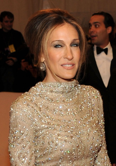 Sarah Jessica Parker French Twist Updo for Women Over 50 