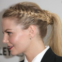 Stylish French Braid and Ponytail - Most Popular Braided Hairstyles