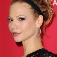 Tamara Braun Cute Messy Updo with Headband