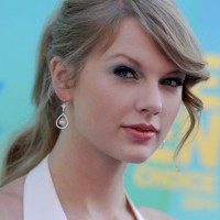 Taylor Swift Hairstyle with Bangs