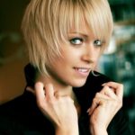 Summer Makeover Cut Color Short Choppy Messy Hairstyle For