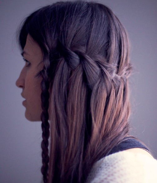 Beautiful Cascade/Waterfall Braid Hairstyles Gallery - Hairstyles Weekly