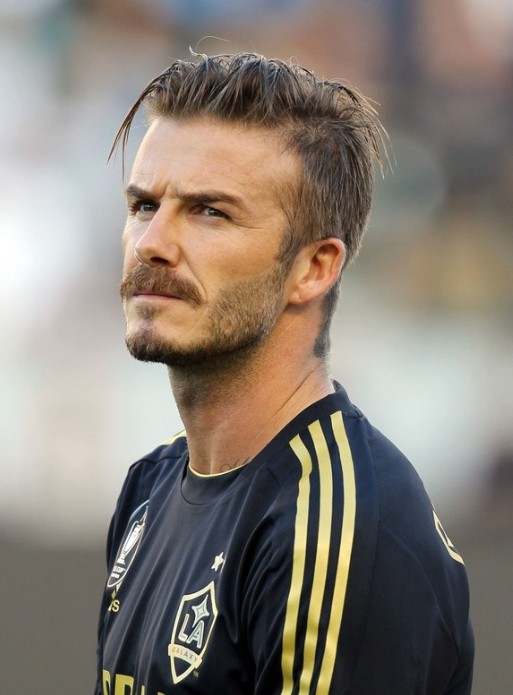 David Beckham Hair Styles 2013