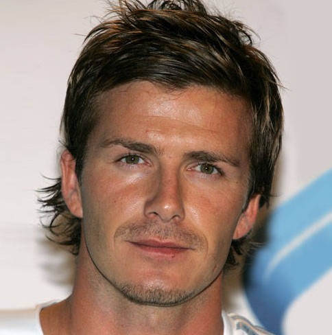 David Beckham Layered Hairstyle Hairstyles Weekly