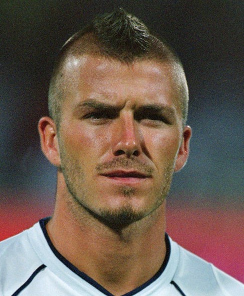 David Beckham Mohawk Hairstyle for Men