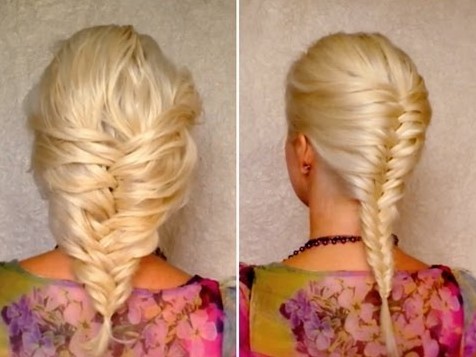 2012 -2013 Popular Braided Hairstyles for Women: French Fishtail Braid
