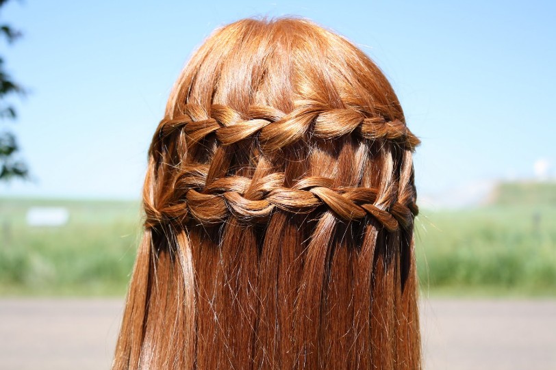 Bored of Regular Braids Try a Waterfall Hairstyle This Season