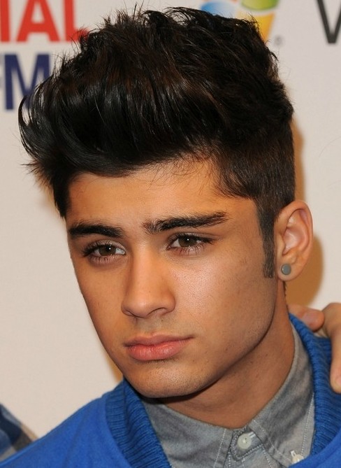 Zayn Malik Cool Spiked Haircut för män