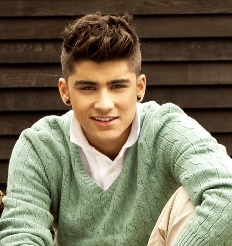  Zayn Malik Messy Haircut-Stilig Frisyre For Menn