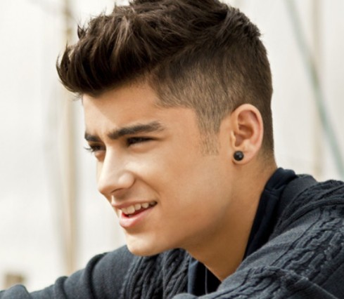 Zayn Malik Bonito Corte de cabelo Curto para Homens 2013