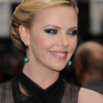 Charlize Theron Retro Twist Hairstyle