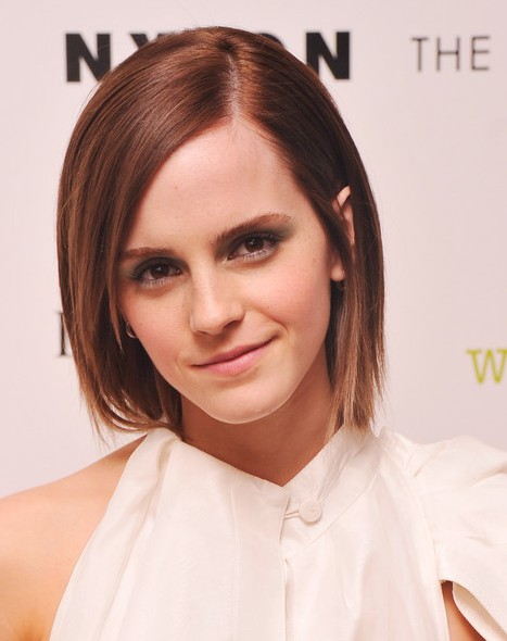 emma watson celebrity haircut hairstyles