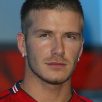 David Beckham Short Buzz Haircut for Men