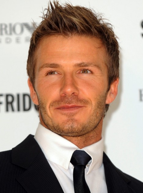 David Beckham Spiked Hairstyle: Cool Haircuts for Men 2013