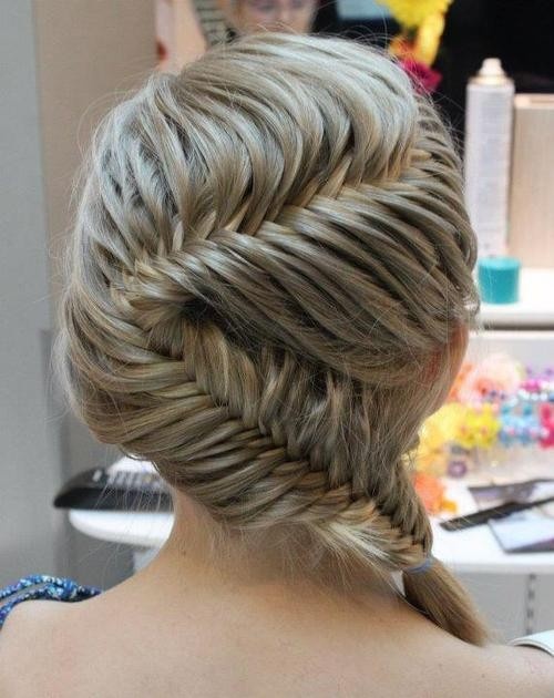 Hottest Hairstyles 2013 Fishtail Braid in Zig-Zag Formation