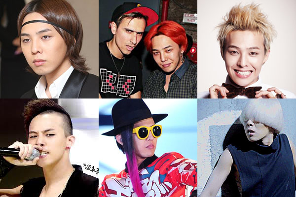G-Dragon Kpop Hair Styles for Asian Guys