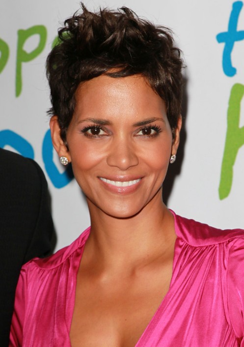 Halle Berry Pixie Haircut for Women Over 40s