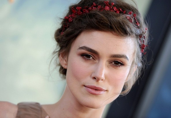 Homecoming Hairstyles for Women: Keira Knightley Braided Updo