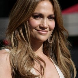 Jennifer Lopez Layered Long Hairstyles