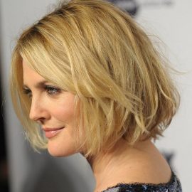 Layered Short Bob Hairstyles for Women Over 50s