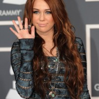 Miley Cyrus Long Red Hairstyles