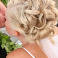 Romantic Wedding Updo Hair Styles