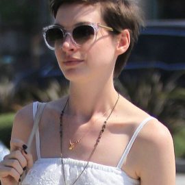 Anne Hathaway Short Boy Cut for Women