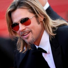 Brad Pitt Long Hairstyles