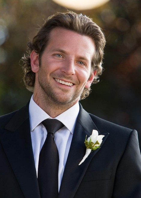Bradley Cooper Casual Long Hairstyles for Wedding