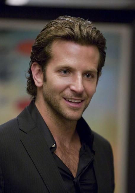 Bradley Cooper Medium Comb Backwards Hairstyle Hairstyles