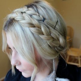 Inverted French Braid - Hairstyles Weekly