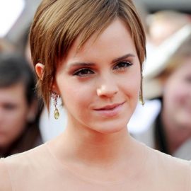 Emma Watson Short Pixie Cut