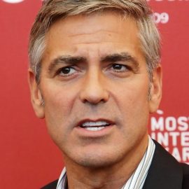 George Clooney Short Haircut for Men