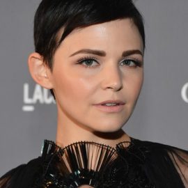 Ginnifer Goodwin Short Black Pixie Haircut