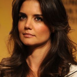 Katie Holmes Layered Hairstyle