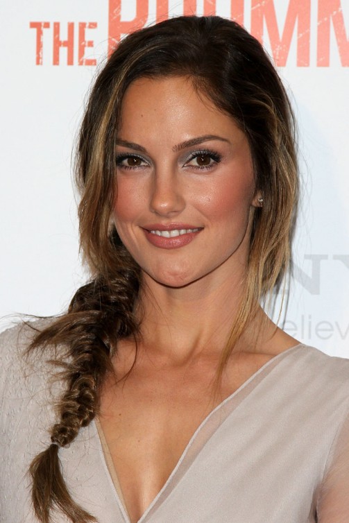 Minka Kelly Cute Loose Side Braided Hairstyle For Long Hair Hairstyles Weekly