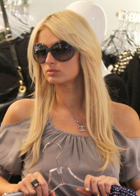 Paris Hilton Layered Long Hairstyles