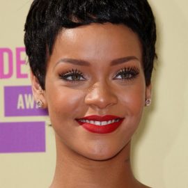 Rihanna Black Boy Cut for Women