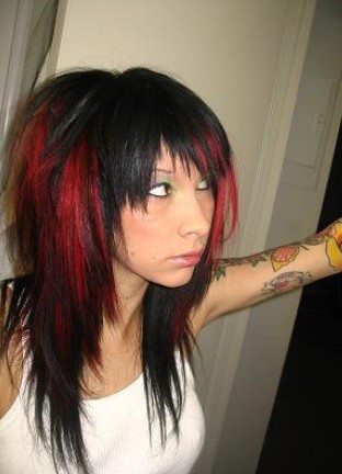 Popular Emo Hairstyles For Long Hair Hairstyles Weekly