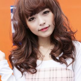 Cute Asian Girls Long Hairstyle